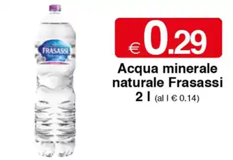 Sì con te Acqua minerale naturale Frasassi 2 l offerta