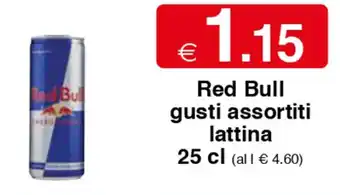 Red Bull gusti assortiti lattina 25 cl