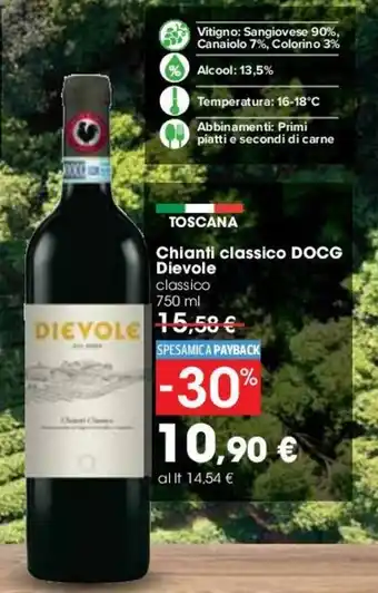 Carrefour Dievole Chianti classico DOCG 750ml offerta