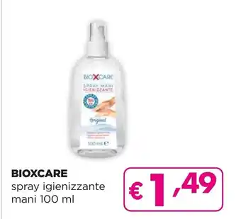 La Saponeria BIOXCARE spray igienizzante mani 100 ml offerta