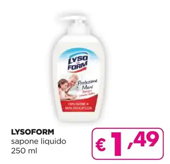 La Saponeria LYSOFORM sapone liquido 250 ml offerta