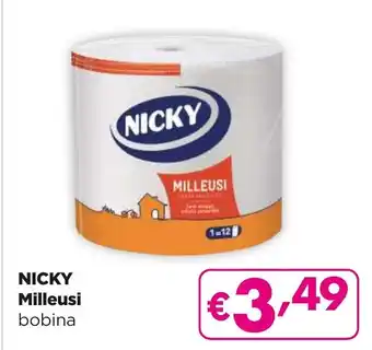 NICKY Milleusi bobina