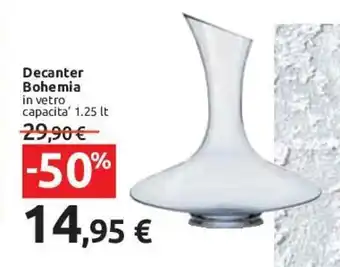 Decanter Bohemia 1.25lt