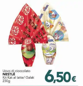 Altasfera Uovo di cioccolato NESTLÉ Kit Kat al latte/ Galak 230g offerta