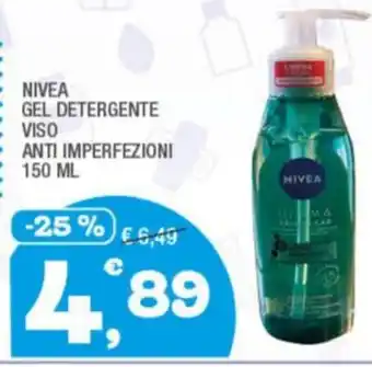 Splendidi e Splendenti NIVEA GEL DETERGENTE VISO ANTI IMPERFEZIONI 150 ML offerta