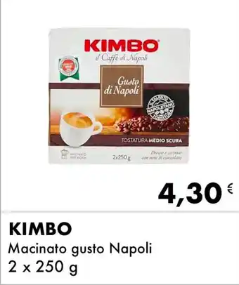 Iper Tosano KIMBO Macinato gusto Napoli 2 x 250 g offerta