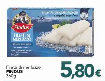 Altasfera Filetti di merluzzo FINDUS 360g offerta