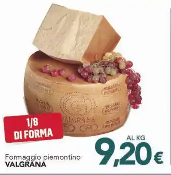 Altasfera Formaggio piemontino VALGRANA offerta