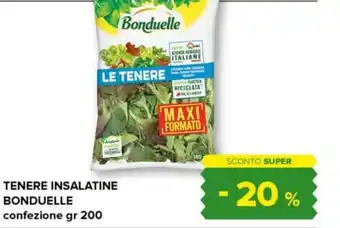 Tigre TENERE INSALATINE BONDUELLE confezione gr 200 offerta