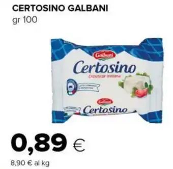 Tigre CERTOSINO GALBANI gr 100 offerta