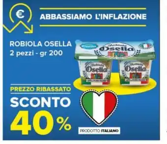 Tigre ROBIOLA OSELLA 2 pezzi - gr 200 offerta