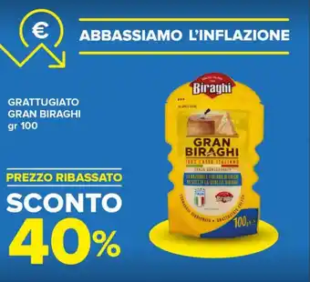 Tigre GRATTUGIATO GRAN BIRAGHI gr 100 offerta