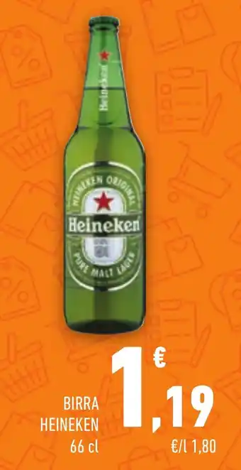 Conad BIRRA HEINEKEN 66 cl offerta