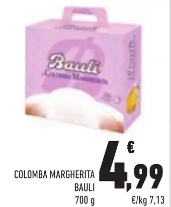 Conad COLOMBA MARGHERITA BAULI 700 g offerta