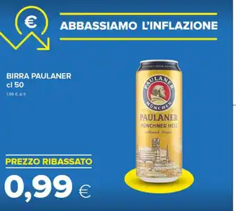 Tigre BIRRA PAULANER cl 50 offerta