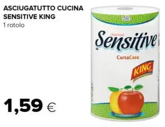 Tigre ASCIUGATUTTO CUCINA SENSITIVE KING 1 rotolo offerta