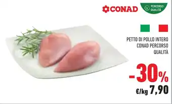 Conad PETTO DI POLLO INTERO CONAD PERCORSO QUALITÀ offerta