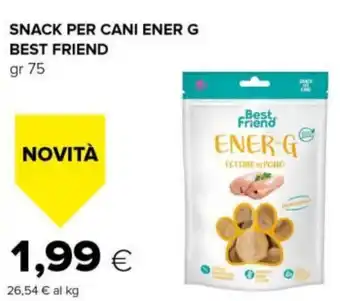 SNACK PER CANI ENER G BEST FRIEND gr 75