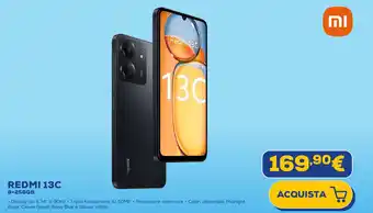 Euronics REDMI 13C 8+256GB offerta