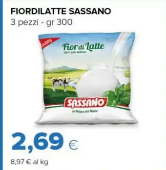 Tigre FIORDILATTE SASSANO 3 pezzi - gr 300 offerta