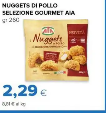 Tigre NUGGETS DI POLLO SELEZIONE GOURMET AIA gr 260 offerta