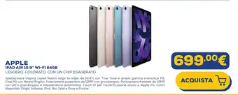 Euronics APPLE IPAD AIR 10.9" WI-FI 64GB offerta