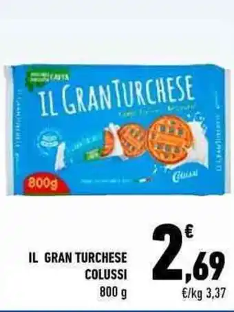 Conad City IL GRAN TURCHESE COLUSSI 800 g offerta