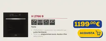 Euronics Miele H 2766 B offerta