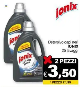Ard Discount Detersivo capi neri IONIX 25 lavaggi offerta