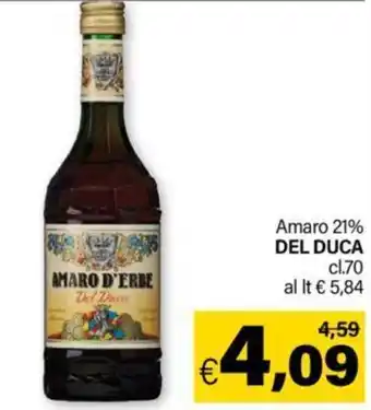 Ard Discount Amaro 21% DEL DUCA cl.70 offerta