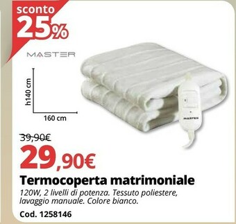 Termocoperta Matrimoniale