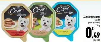 Conad Cesar Alimento Per Cani offerta