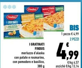 Conad Findus I Gratinati offerta