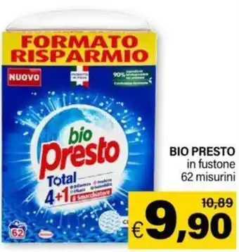 Ard Discount BIO PRESTO in fustone 62 misurini offerta