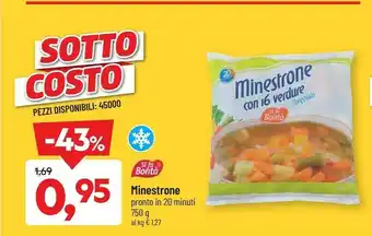 DPiù Si fa bontà Minestrone Pronto In 20 Minuti offerta