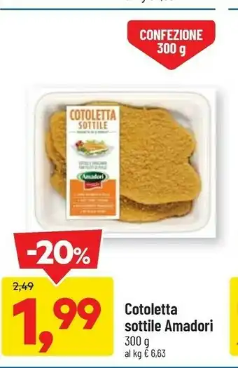 DPiù Amadori Cotoletta offerta