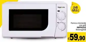 Ard Discount Forno a micronde con grill IMPROVE fmmmg50d offerta