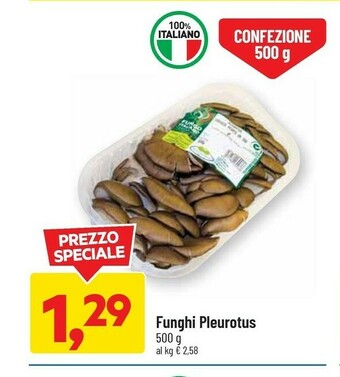 DPiù Funghi Pleurotus offerta