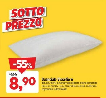DPiù Viscofiore Guanciale 45x75 Cm offerta