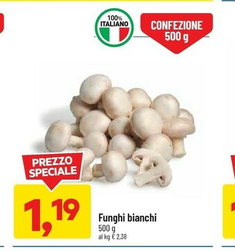 DPiù Funghi Bianchi offerta
