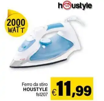 Ard Discount Ferro da stiro HOUSTYLE fs1207 offerta
