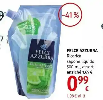 dm drogerie markt Felce Azzurra Sapone liquido offerta