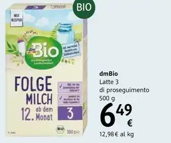 dm drogerie markt Latte offerta