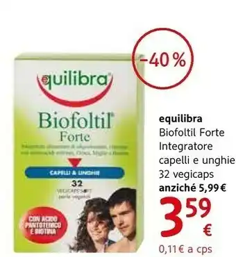 dm drogerie markt Equilibra Integratori alimentari offerta