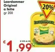 Eurospar Leerdammer Original 8 Fette 200 G(ml) offerta