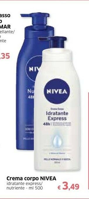 Famila Nivea Crema corpo offerta