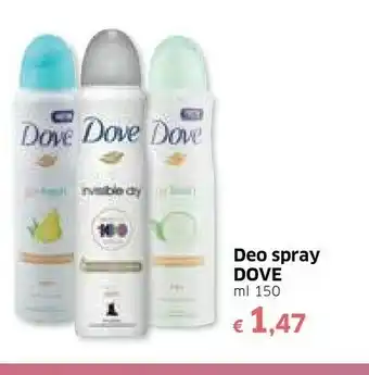 Famila Dove Deodorante offerta