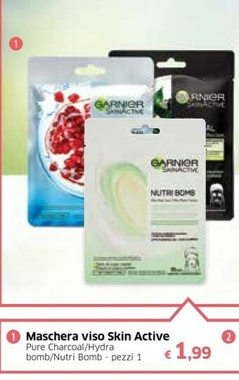 Famila Garnier Crema viso offerta