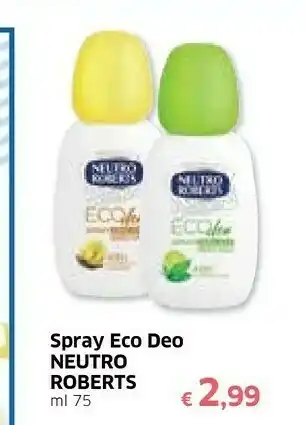 Famila Neutro Roberts Deodorante offerta