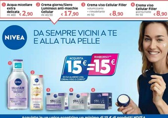 Famila Nivea Crema viso offerta